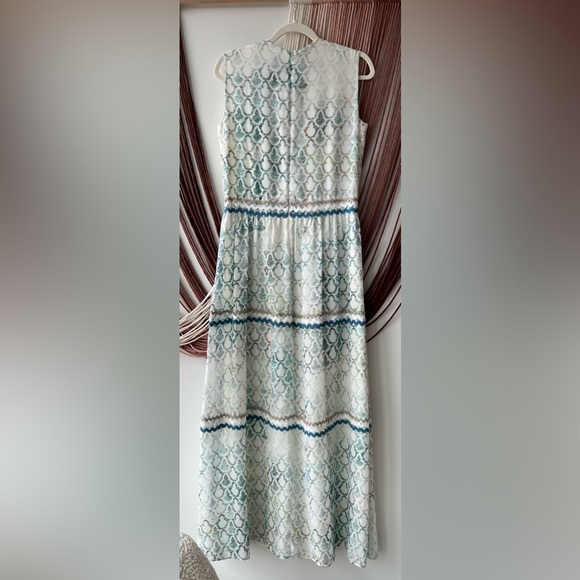 Multi Color Nadeau Maxi Dress Size 4 - Picture 2 of 5